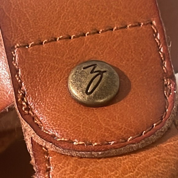 ZODIAC Women's Ida Block Heeled Sandal ankle strap cognac brown size 6 M - Picture 10 of 12